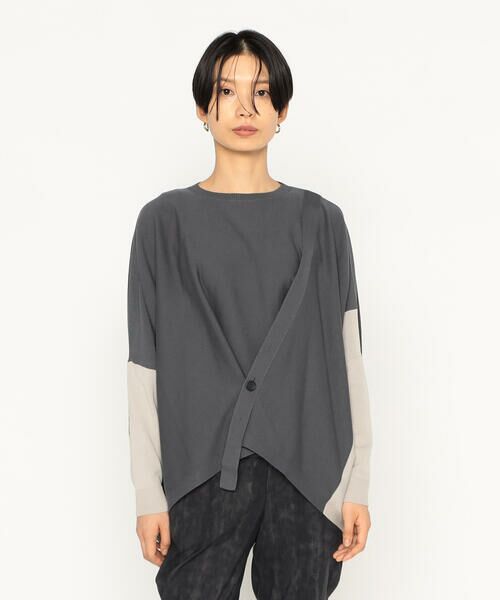 Precious Mild / プレシャスマイルド ニット・セーター | カーデ風 ビッグニットプルオーバー | 詳細3