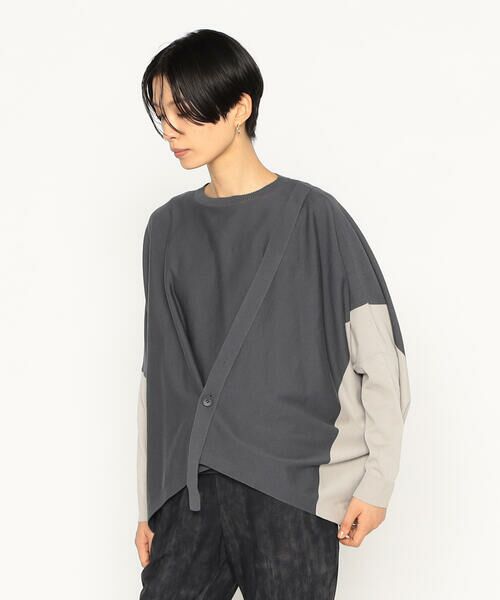 Precious Mild / プレシャスマイルド ニット・セーター | カーデ風 ビッグニットプルオーバー | 詳細4