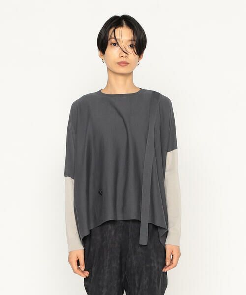 Precious Mild / プレシャスマイルド ニット・セーター | カーデ風 ビッグニットプルオーバー | 詳細5