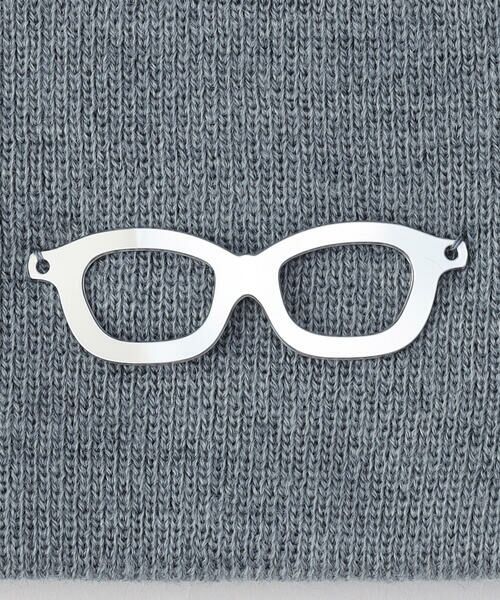 Precious Mild / プレシャスマイルド キャップ | メガネプレート付 ニットキャップ | 詳細2