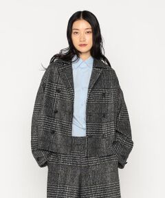 Precious Mild / プレシャスマイルド その他アウター | グレンチェックジャージー ジャケット