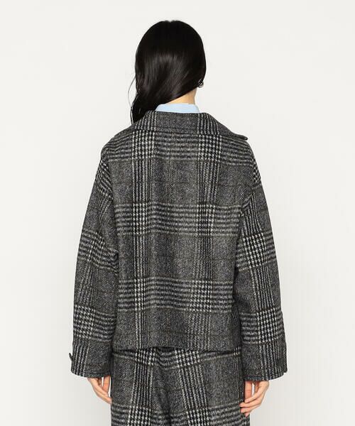 Precious Mild / プレシャスマイルド その他アウター | グレンチェックジャージー ジャケット | 詳細5
