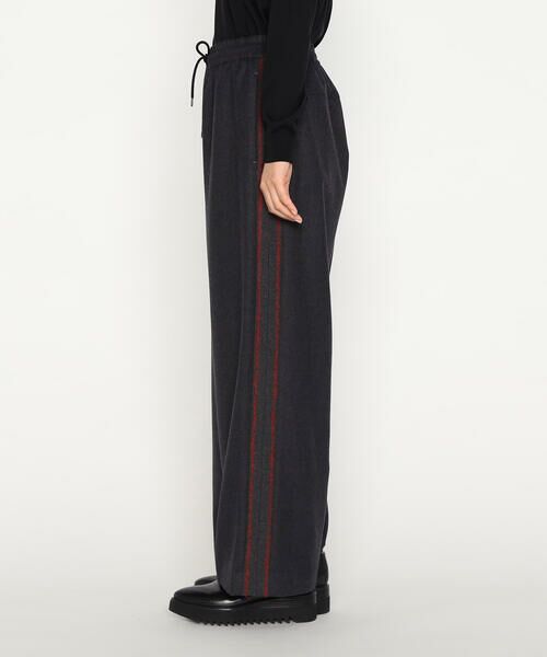 Precious Mild / プレシャスマイルド その他パンツ | フラノ×REGGIANIストライプ トラックパンツ | 詳細5