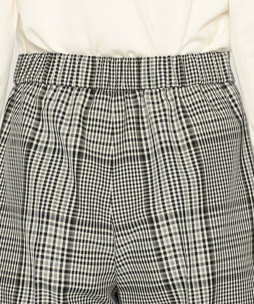 Precious Mild / プレシャスマイルド その他パンツ | T／Wグレンチェック ワイドパンツ | 詳細10