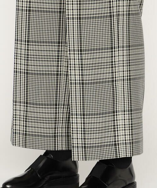 Precious Mild / プレシャスマイルド その他パンツ | T／Wグレンチェック ワイドパンツ | 詳細12
