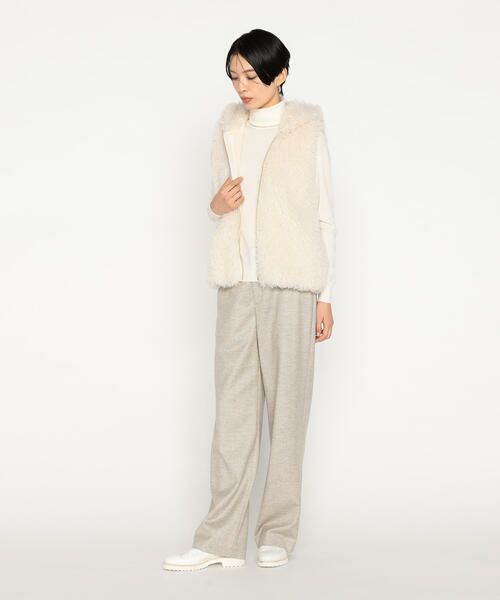 Precious Mild / プレシャスマイルド その他パンツ | シックツイードヘリンボーン ワイドパンツ | 詳細6