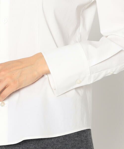 Precious Mild / プレシャスマイルド シャツ・ブラウス | 〔 +サイズ 〕 コットンストレッチ ベーシックシャツ | 詳細8
