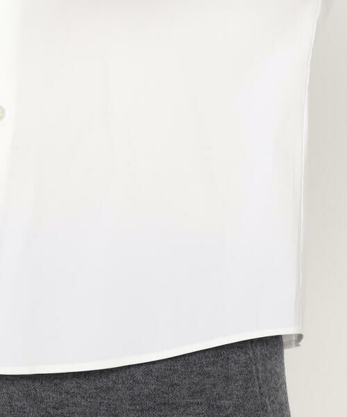 Precious Mild / プレシャスマイルド シャツ・ブラウス | 〔 +サイズ 〕 コットンストレッチ ベーシックシャツ | 詳細9