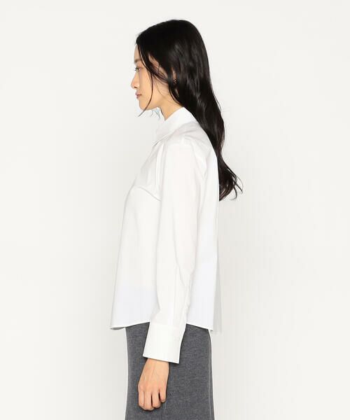Precious Mild / プレシャスマイルド シャツ・ブラウス | 〔 +サイズ 〕 コットンストレッチ ベーシックシャツ | 詳細5
