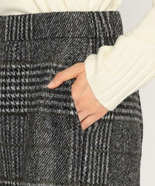 Precious Mild / プレシャスマイルド その他パンツ | 〔 +サイズ 〕 グレンチェックジャージー ハーフパンツ | 詳細11