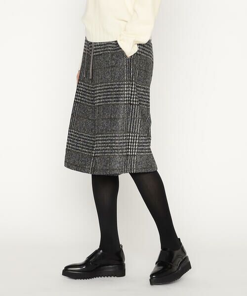 Precious Mild / プレシャスマイルド その他パンツ | 〔 +サイズ 〕 グレンチェックジャージー ハーフパンツ | 詳細4