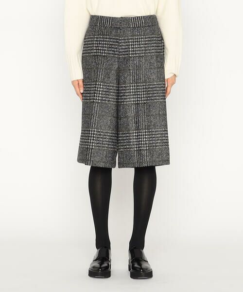 Precious Mild / プレシャスマイルド その他パンツ | 〔 +サイズ 〕 グレンチェックジャージー ハーフパンツ | 詳細5