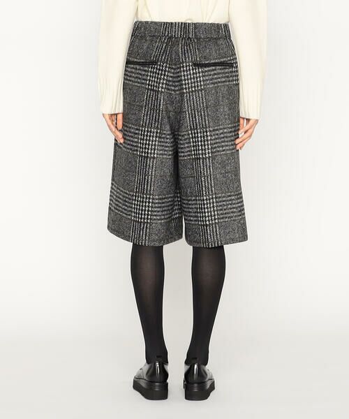 Precious Mild / プレシャスマイルド その他パンツ | 〔 +サイズ 〕 グレンチェックジャージー ハーフパンツ | 詳細7