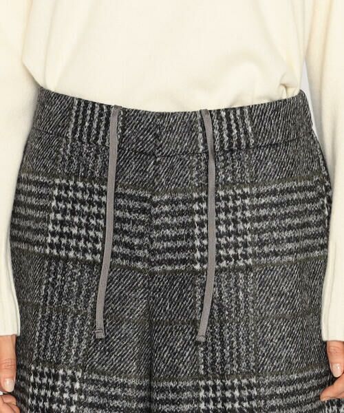 Precious Mild / プレシャスマイルド その他パンツ | 〔 +サイズ 〕 グレンチェックジャージー ハーフパンツ | 詳細9