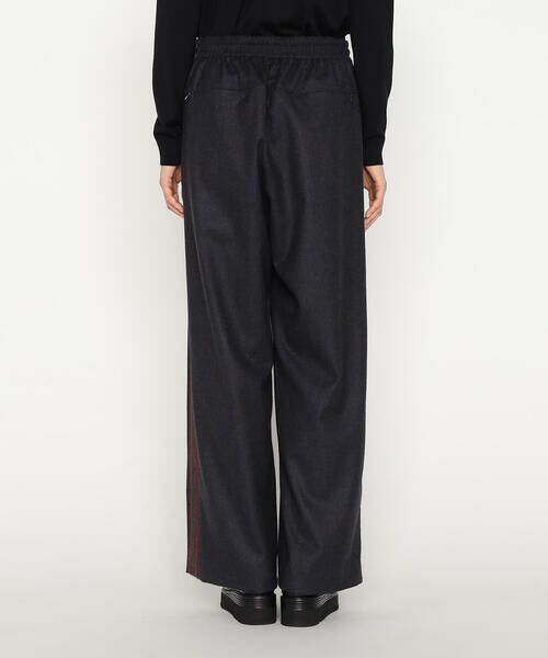 Precious Mild / プレシャスマイルド その他パンツ | 〔 +サイズ 〕 フラノ×REGGIANIストライプ トラックパンツ | 詳細6