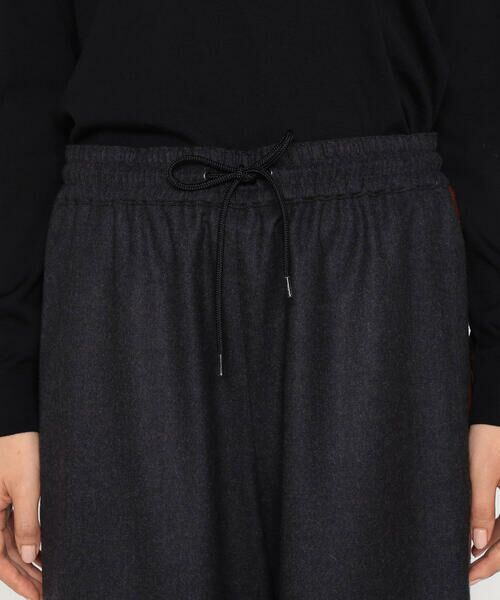 Precious Mild / プレシャスマイルド その他パンツ | 〔 +サイズ 〕 フラノ×REGGIANIストライプ トラックパンツ | 詳細7