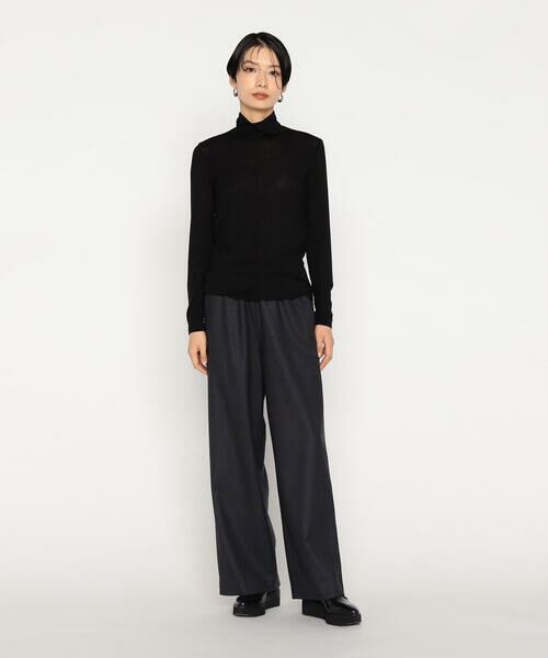 Precious Mild / プレシャスマイルド カットソー | 〔 +サイズ 〕 カシミヤシルクジャージー スキントップス | 詳細1