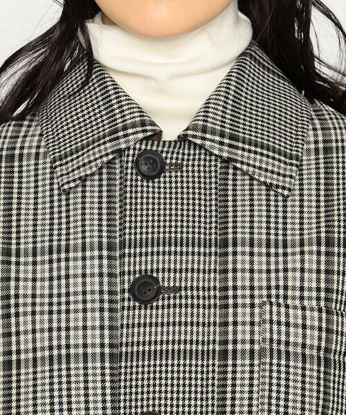 Precious Mild / プレシャスマイルド シャツ・ブラウス | 〔 +サイズ 〕 T/Wグレンチェック 中綿入りシャツ | 詳細8