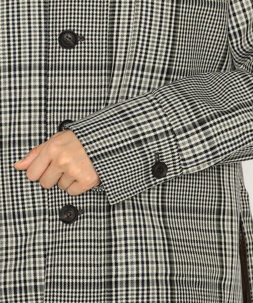 Precious Mild / プレシャスマイルド シャツ・ブラウス | 〔 +サイズ 〕 T/Wグレンチェック 中綿入りシャツ | 詳細9