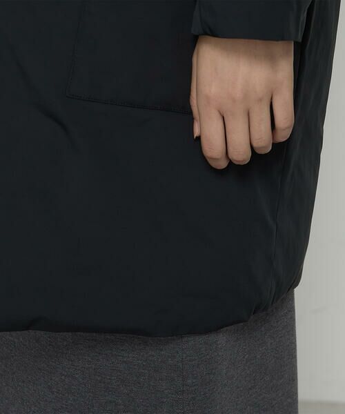 Precious Mild / プレシャスマイルド その他アウター | 〔 +サイズ 〕 FINOダントツ撥水高密度ツイル フードロングダウンコート | 詳細12