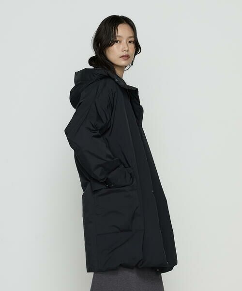 Precious Mild / プレシャスマイルド その他アウター | 〔 +サイズ 〕 FINOダントツ撥水高密度ツイル フードロングダウンコート | 詳細4