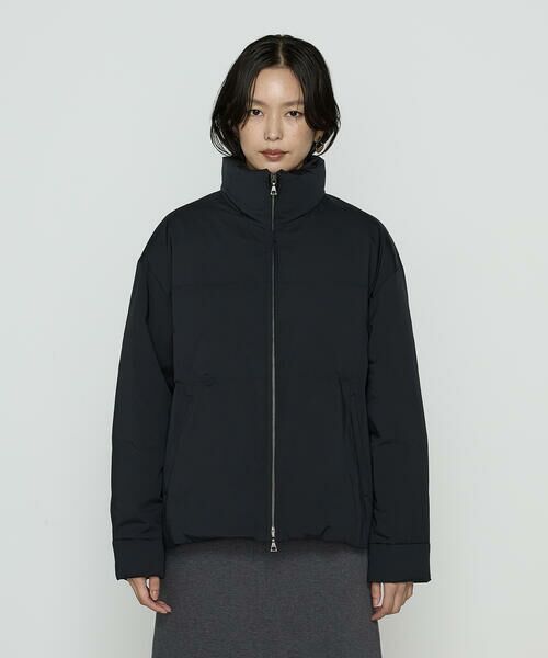 Precious Mild / プレシャスマイルド その他アウター | 〔 +サイズ 〕 高密度ツイルスタンドカラー ショートダウン | 詳細6