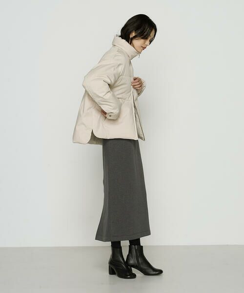 Precious Mild / プレシャスマイルド その他アウター | 〔 +サイズ 〕 高密度ツイルスタンドカラー ショートダウン | 詳細16