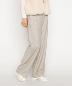 Precious Mild / プレシャスマイルド その他パンツ | 〔 +サイズ 〕 シックツイードヘリンボーン ワイドパンツ