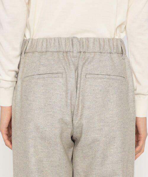 Precious Mild / プレシャスマイルド その他パンツ | 〔 +サイズ 〕 シックツイードヘリンボーン ワイドパンツ | 詳細14