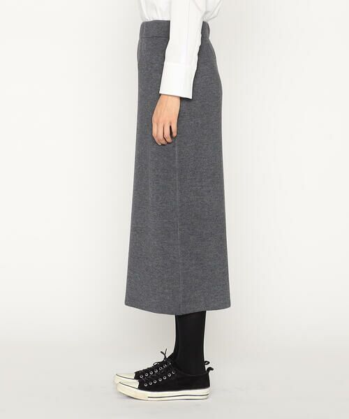 Precious Mild / プレシャスマイルド ロング・マキシ丈スカート | 〔 +サイズ 〕 接結ニット スカート | 詳細6