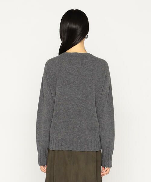 Precious Mild / プレシャスマイルド ニット・セーター | 〔 +サイズ 〕 ラウンドネック ニットプルオーバー | 詳細9
