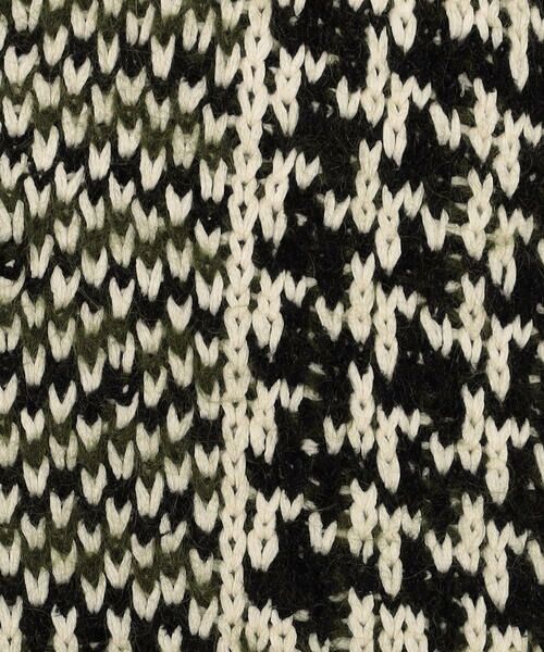 Precious Mild / プレシャスマイルド ブルゾン | 〔 +サイズ 〕 グレンチェック柄 ニットブルゾン | 詳細13