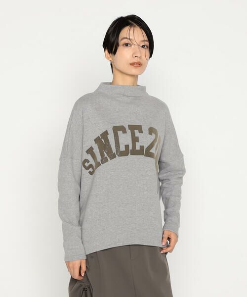 Precious Mild / プレシャスマイルド カットソー | カレッジロゴプリント プルオーバー | 詳細2