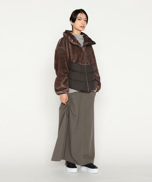 Precious Mild / プレシャスマイルド ロング・マキシ丈スカート | ドローストリング ロングスカート | 詳細3