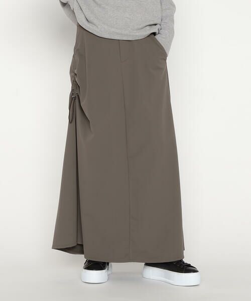 Precious Mild / プレシャスマイルド ロング・マキシ丈スカート | ドローストリング ロングスカート | 詳細4