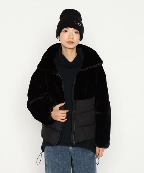 Precious Mild / プレシャスマイルド その他アウター | エコファー ダウンブルゾン | 詳細3