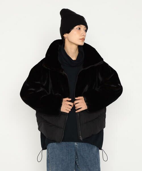 Precious Mild / プレシャスマイルド その他アウター | エコファー ダウンブルゾン | 詳細4