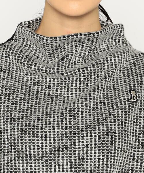 Precious Mild / プレシャスマイルド カットソー | スパイダーウェブ ボトルネックプルオーバー | 詳細6