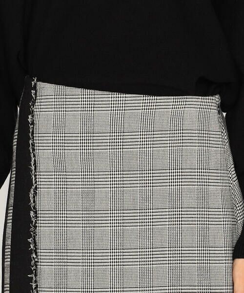 Precious Mild / プレシャスマイルド ロング・マキシ丈スカート | 裏起毛グレンチェック スカート | 詳細8