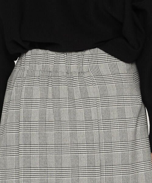 Precious Mild / プレシャスマイルド ロング・マキシ丈スカート | 裏起毛グレンチェック スカート | 詳細9