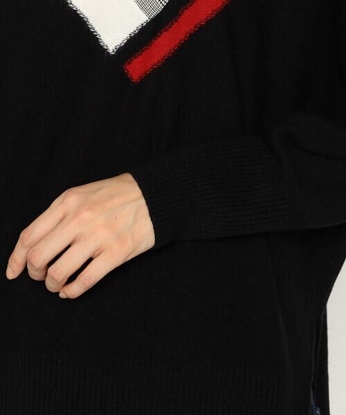 Precious Mild / プレシャスマイルド ニット・セーター | チェック使い ニットプルオーバー | 詳細10