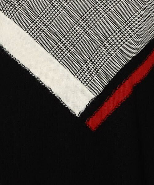 Precious Mild / プレシャスマイルド ニット・セーター | チェック使い ニットプルオーバー | 詳細12