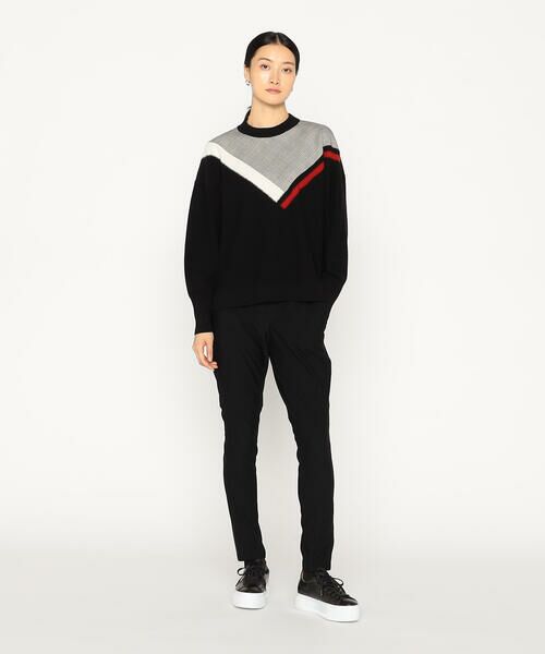 Precious Mild / プレシャスマイルド ニット・セーター | チェック使い ニットプルオーバー | 詳細4