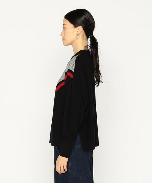 Precious Mild / プレシャスマイルド ニット・セーター | チェック使い ニットプルオーバー | 詳細7