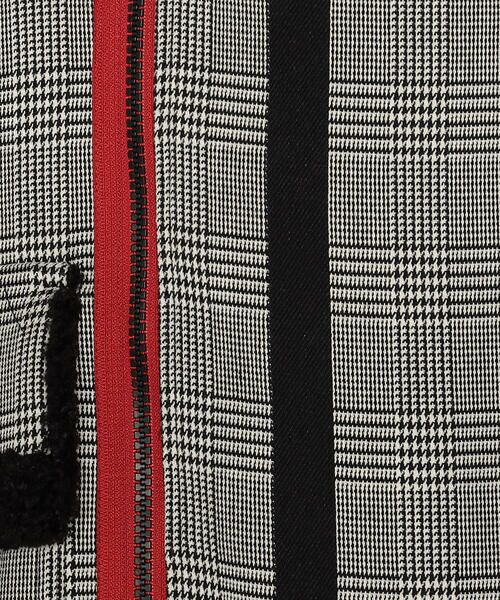 Precious Mild / プレシャスマイルド ブルゾン | 裏起毛グレンチェック フードブルゾン | 詳細16