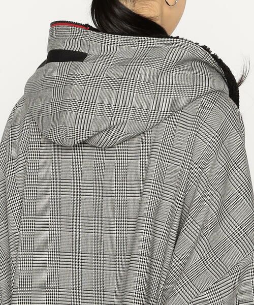 Precious Mild / プレシャスマイルド ブルゾン | 裏起毛グレンチェック フードブルゾン | 詳細9