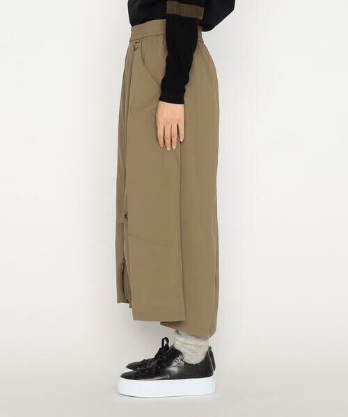 Precious Mild / プレシャスマイルド ロング・マキシ丈スカート | ナイロンワッシャー カーゴスカート | 詳細12