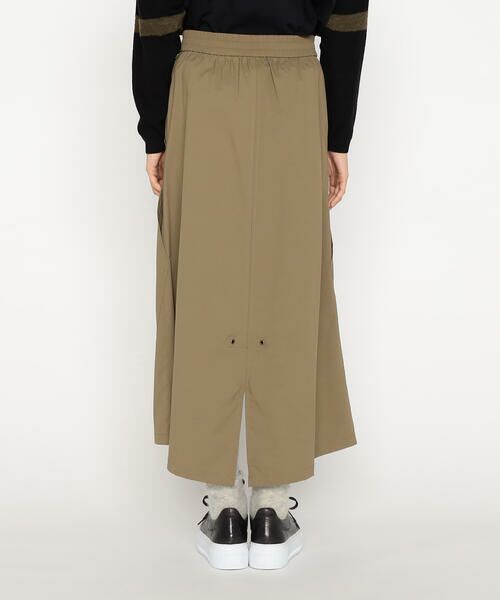Precious Mild / プレシャスマイルド ロング・マキシ丈スカート | ナイロンワッシャー カーゴスカート | 詳細13
