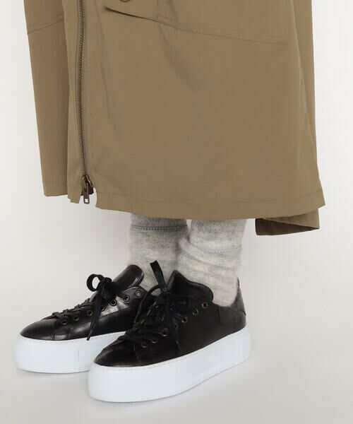 Precious Mild / プレシャスマイルド ロング・マキシ丈スカート | ナイロンワッシャー カーゴスカート | 詳細18