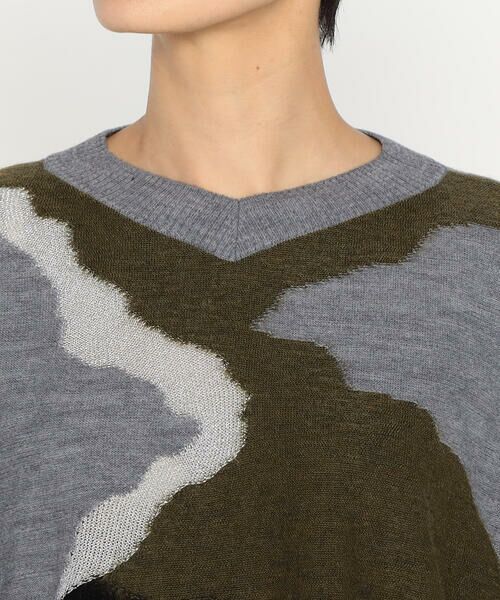 Precious Mild / プレシャスマイルド ニット・セーター | カモフラ柄ニット プルオーバー | 詳細8